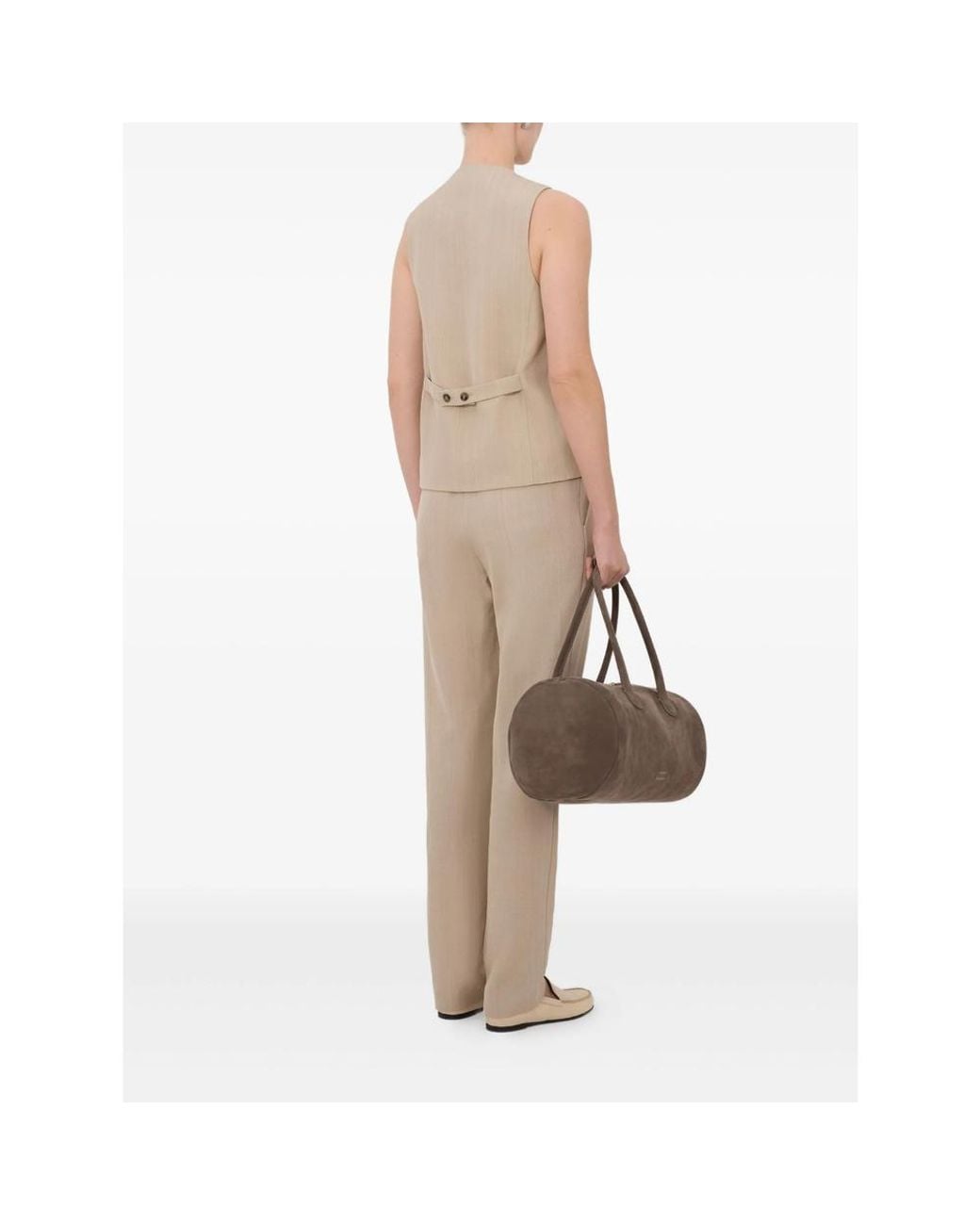 Loulou de Saison Natural Paco Buttoned Waistcoat