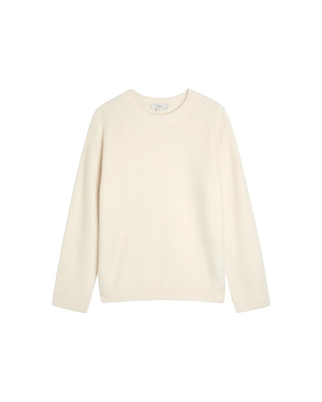 Vince Natural Crew Neck Cashmere Sweater