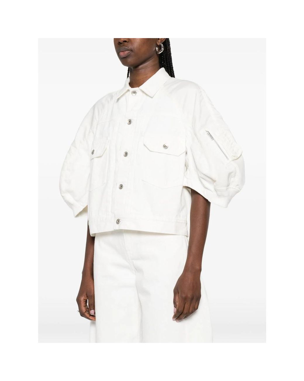 Sacai White Jackets