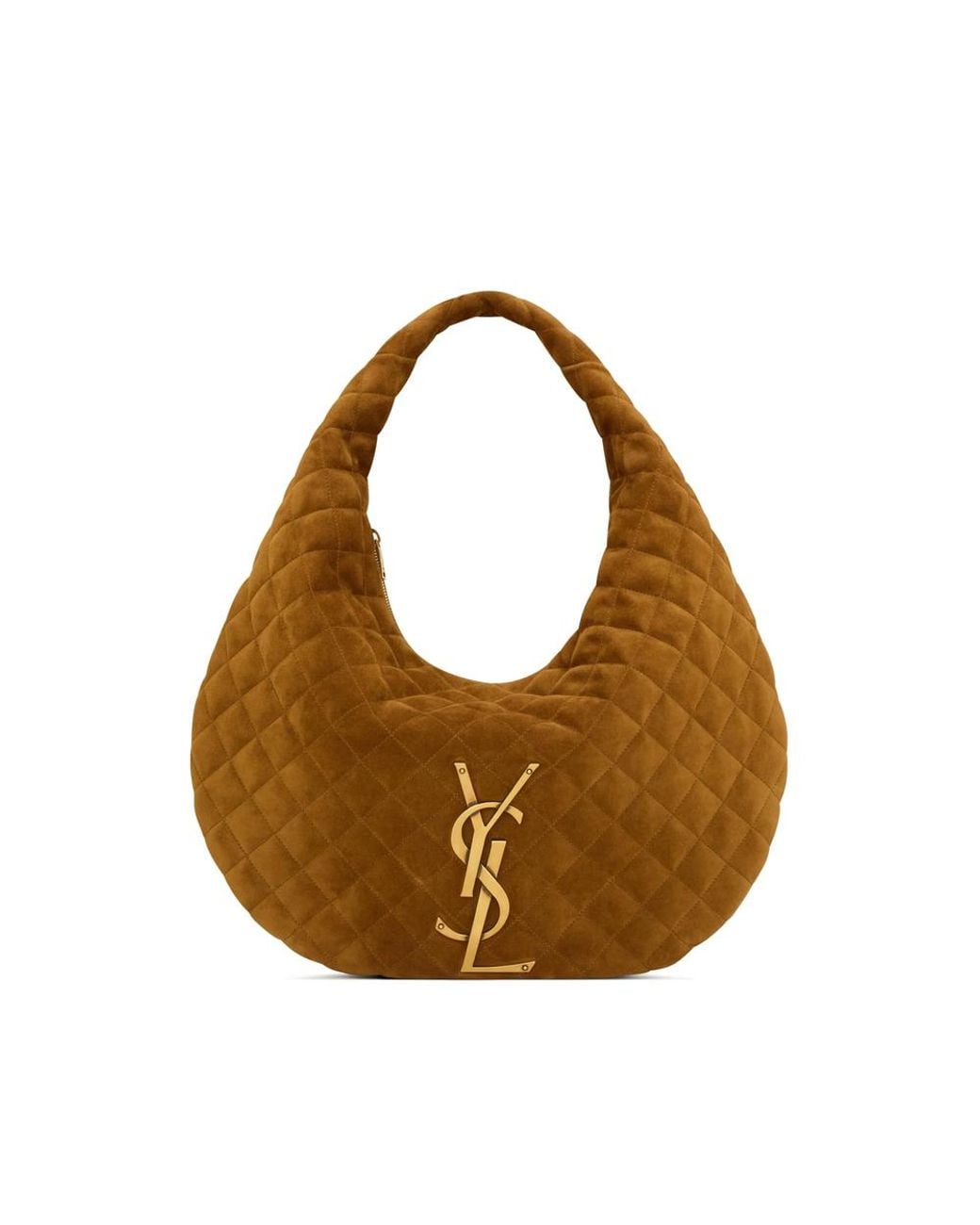 Saint Laurent Brown Icare Shoulder Bag