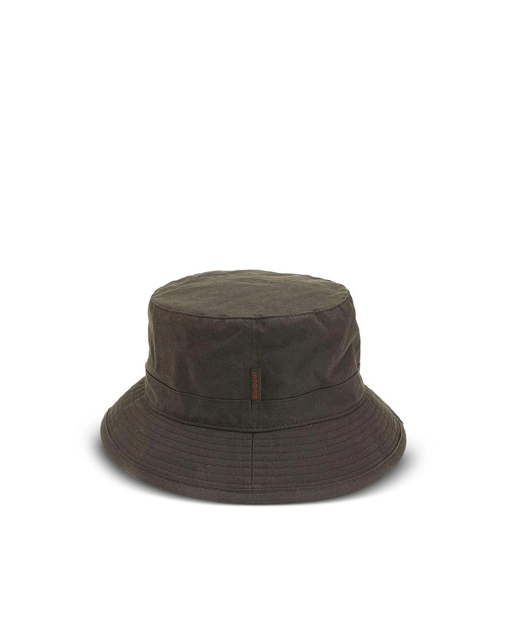 Barbour Brown Wax Sports Hat for men