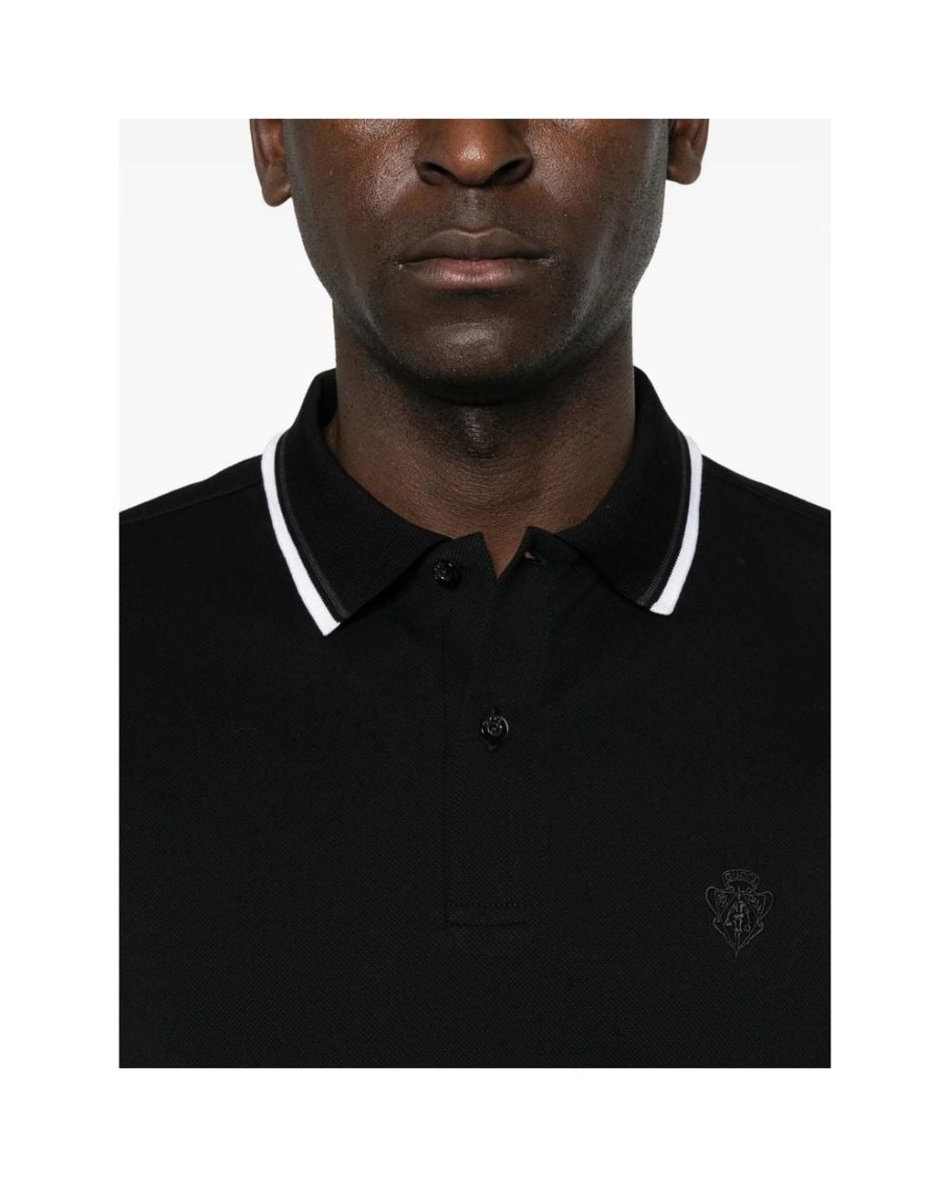 Gucci Black Polo Shirts for men