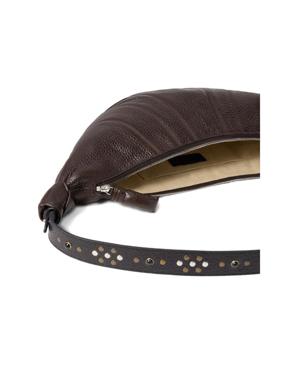 Lemaire Black Medium Croissant Shoulder Bag for men