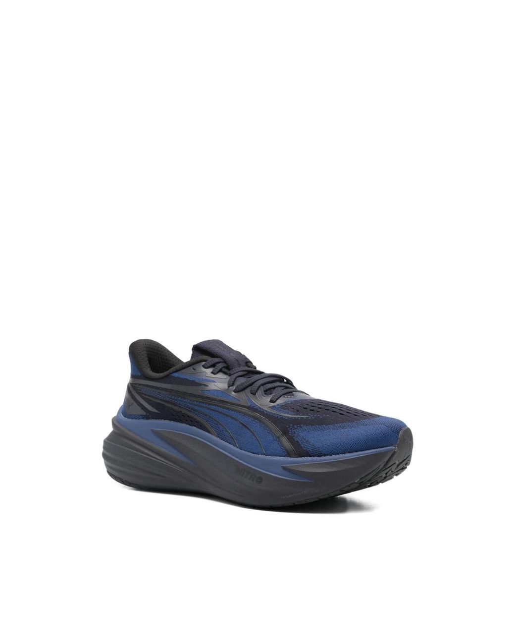 Puma X Nitro Blue Magmax Nitro 2 Striped Sneakers for men