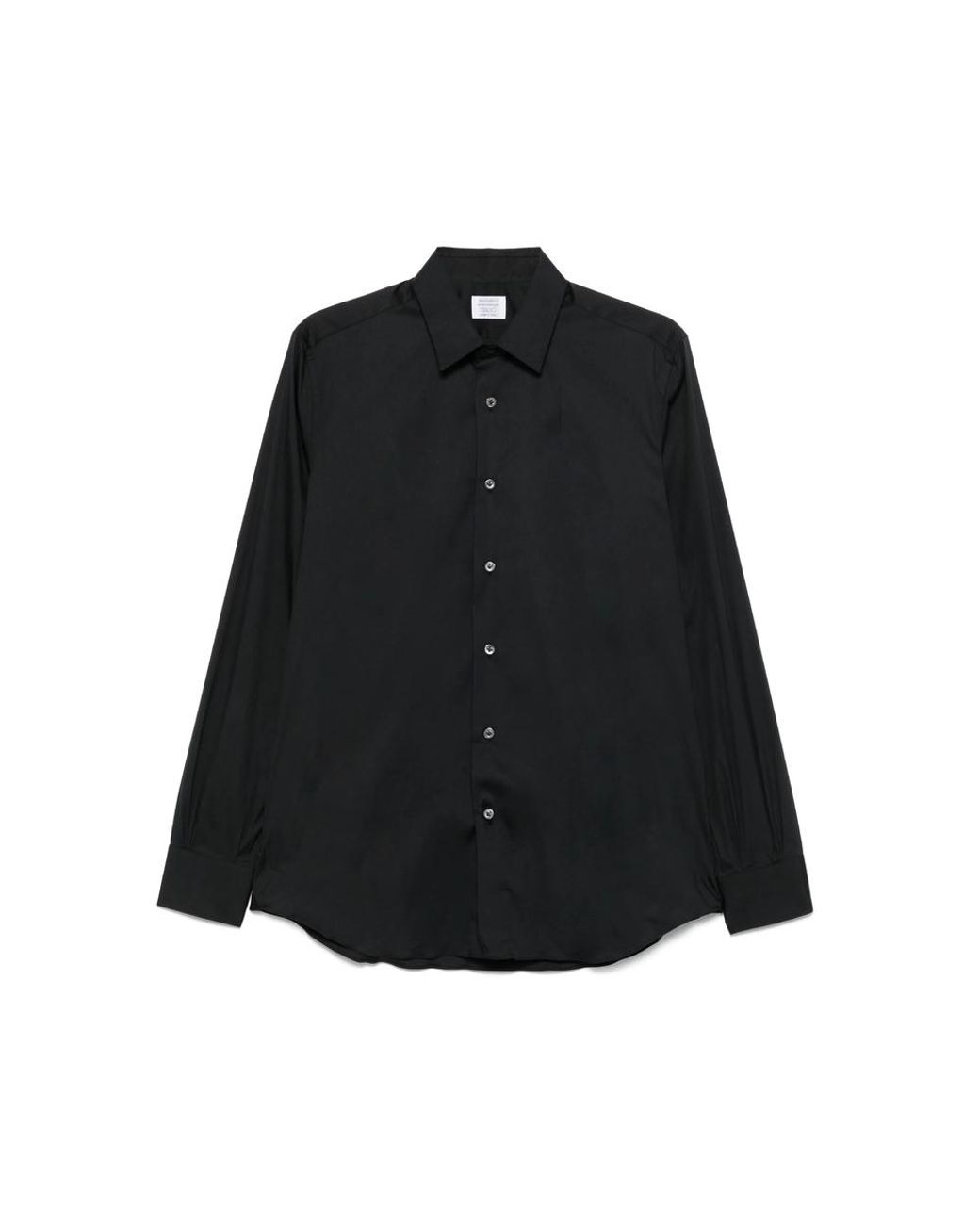 CAMICERIA MAZZARELLI Black Button-Down Shirt for men