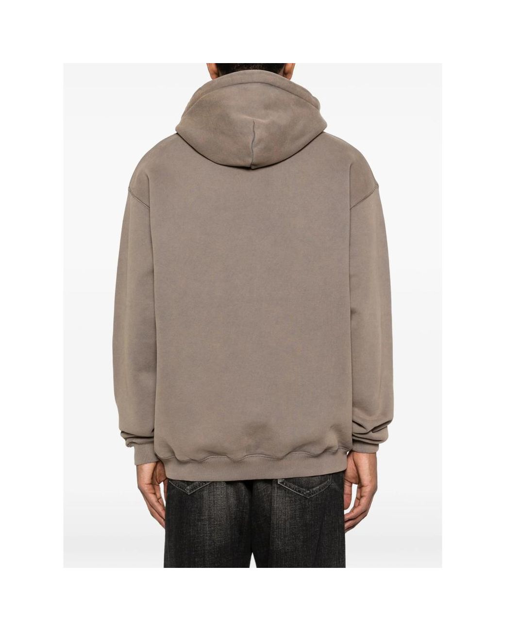 Represent Brown Cotton Sweatshirt Neutrals for men