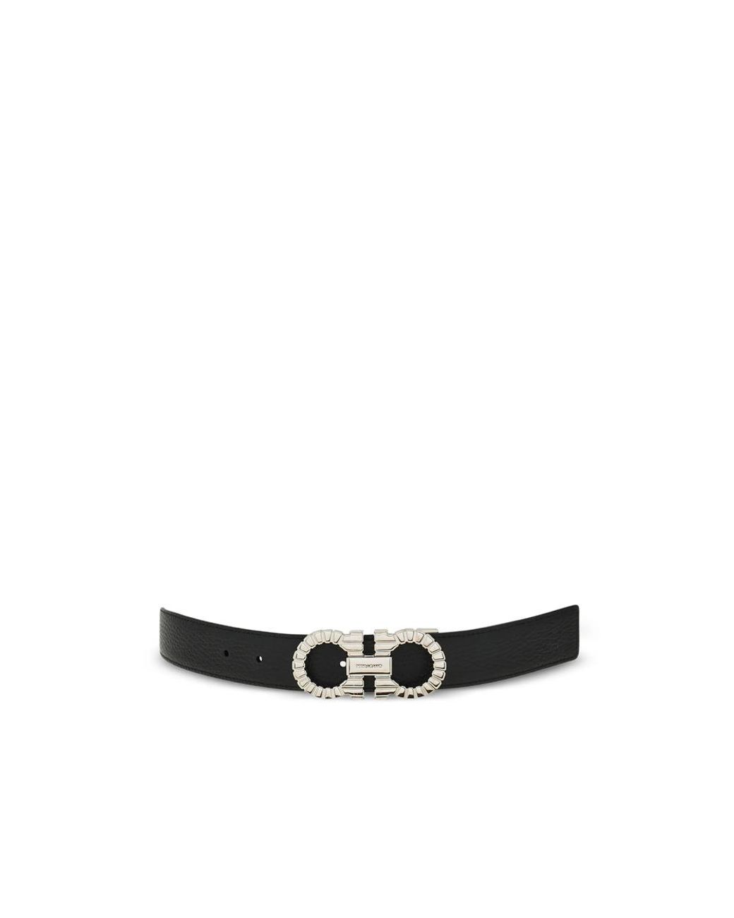 Ferragamo Black Belts for men