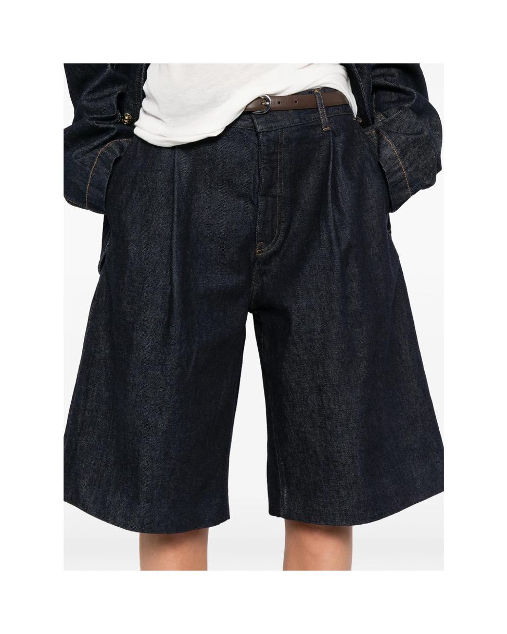 FRAME Blue Shorts