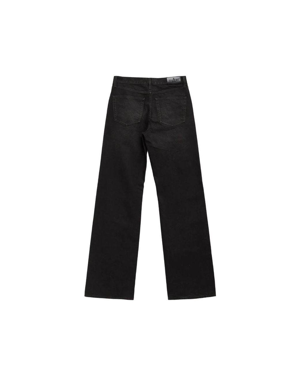 Gucci Black Horsebit Wide-Leg Jeans for men