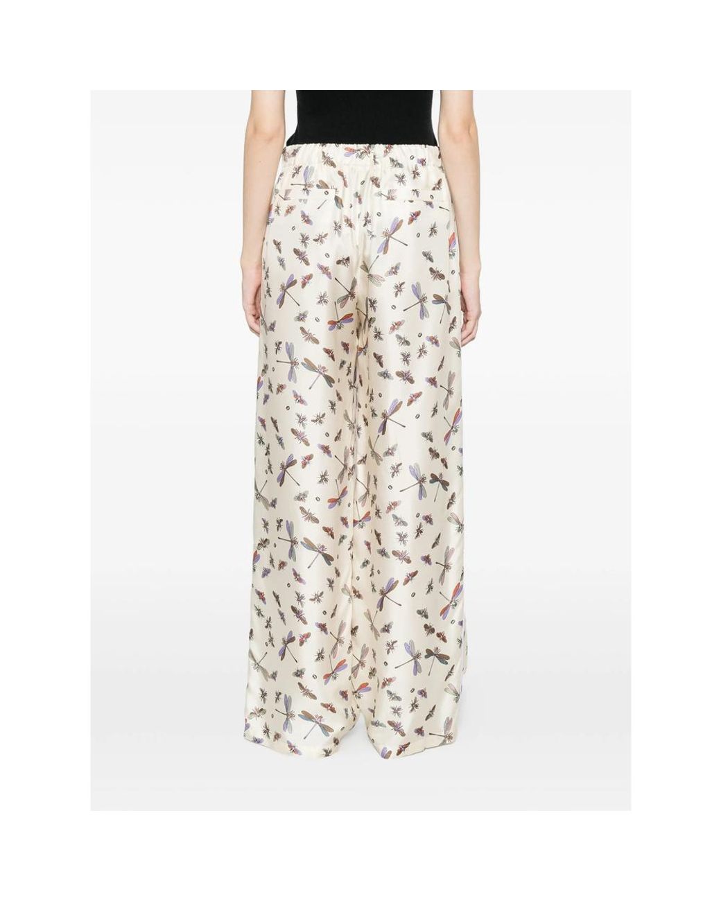 Gucci White Neutrals Trousers