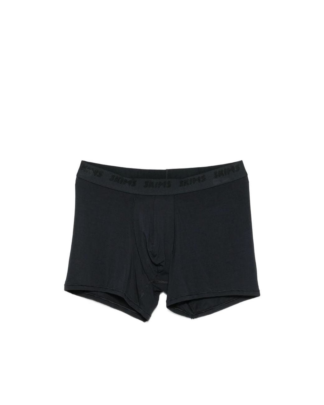 Skims Black Logo-Waistband Boxers (Pack Of Three) for men