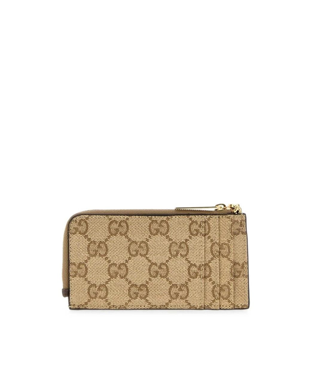 Gucci Metallic Gg Supreme Coin Purse for men