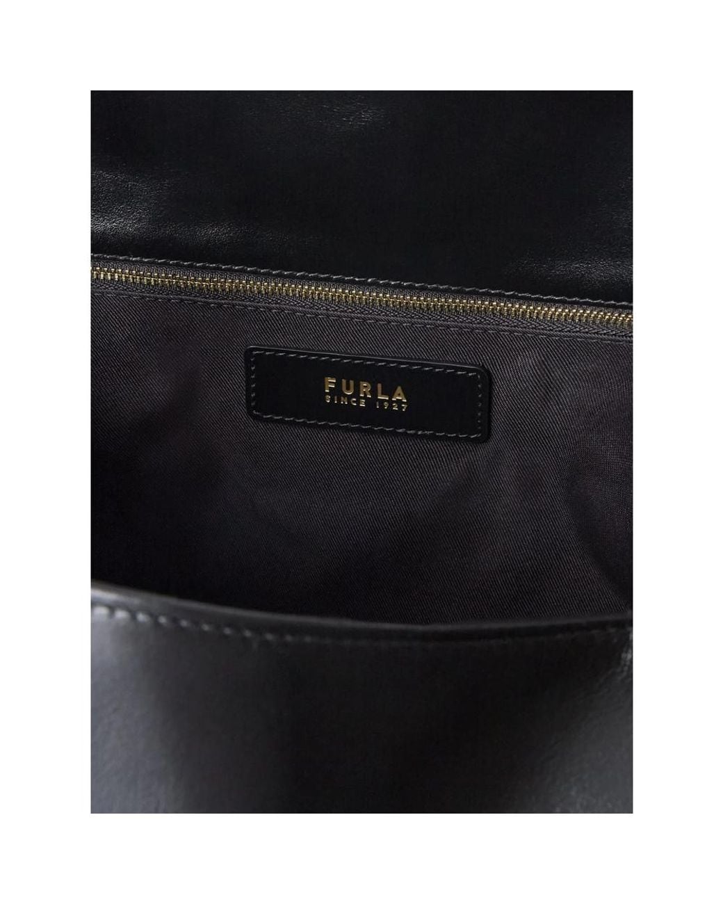 Furla Black Ginevra Shoulder Bag L
