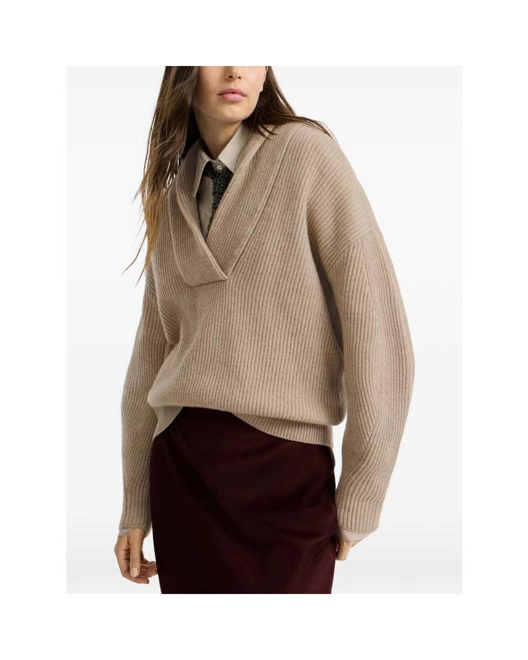 Brunello Cucinelli Natural Neutrals Knitwear