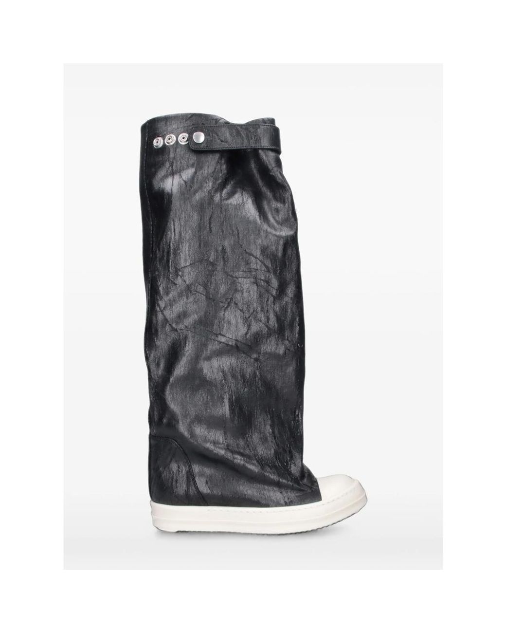 Rick Owens Gray Boots