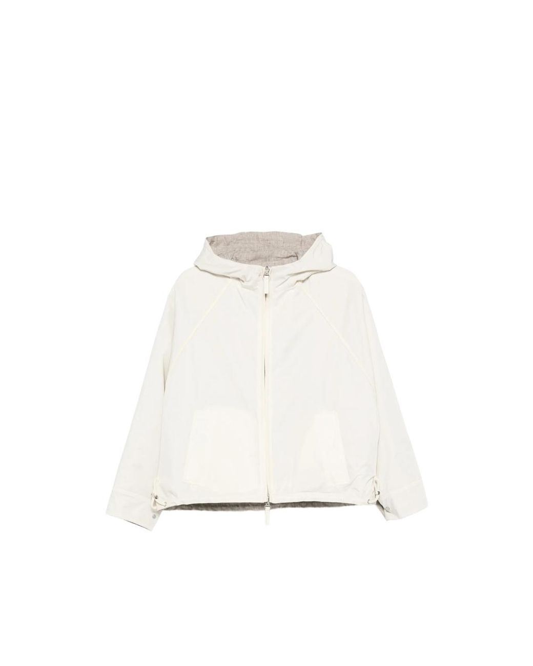 Yves Salomon White Neutrals Jackets