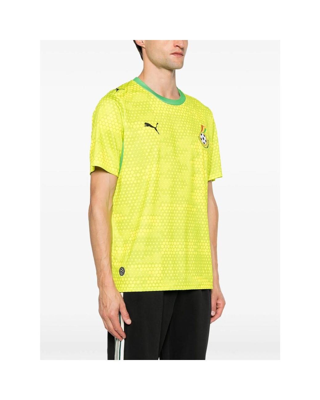 PUMA Yellow X Ghana Salehe Bembury Goalkeeper Jersey for men