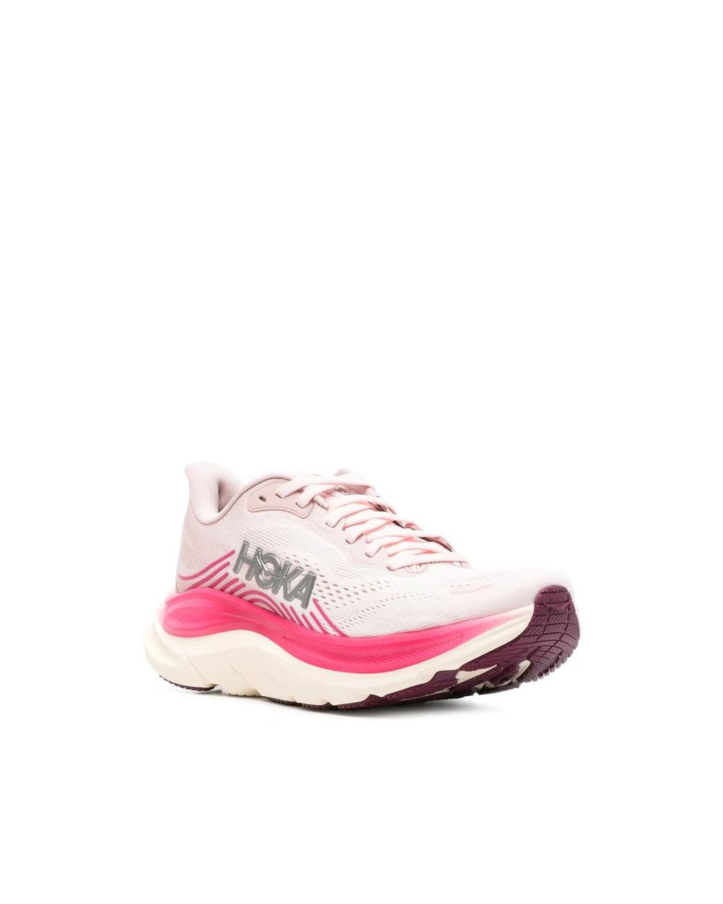 Hoka One One Pink Clifton 11 Sneakers