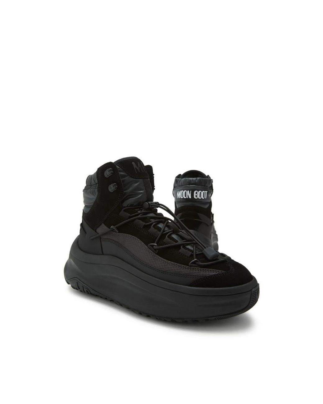 Moon Boot Black Boots for men