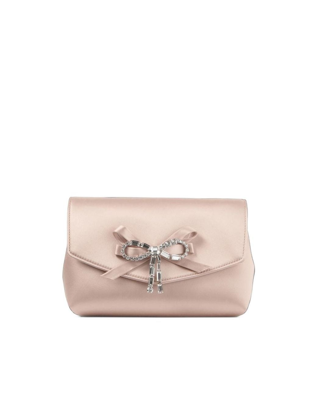 Jimmy Choo Pink Soft Bow Mini Bag