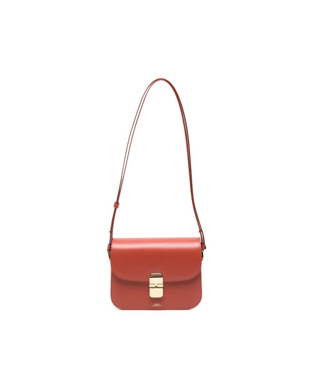 A.P.C. Red Shoulder Bags