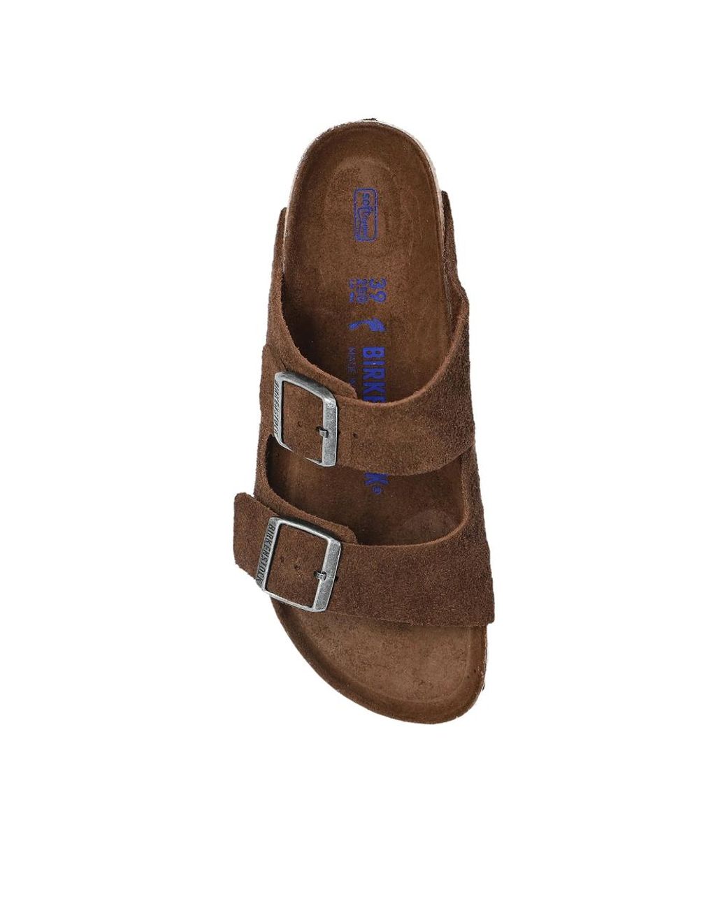 Birkenstock Brown Sliders for men