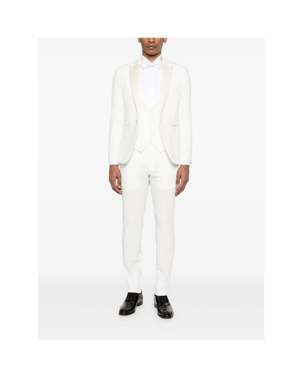 Reveres 1949 White Single-Breasted Suit for men