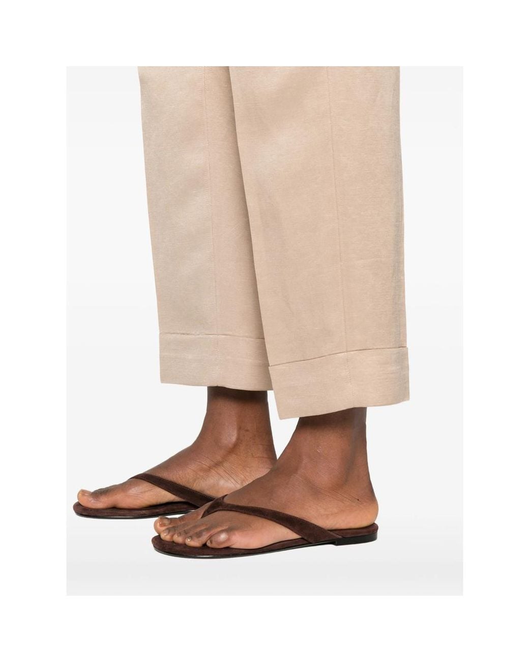 Peserico Natural Pants Neutral