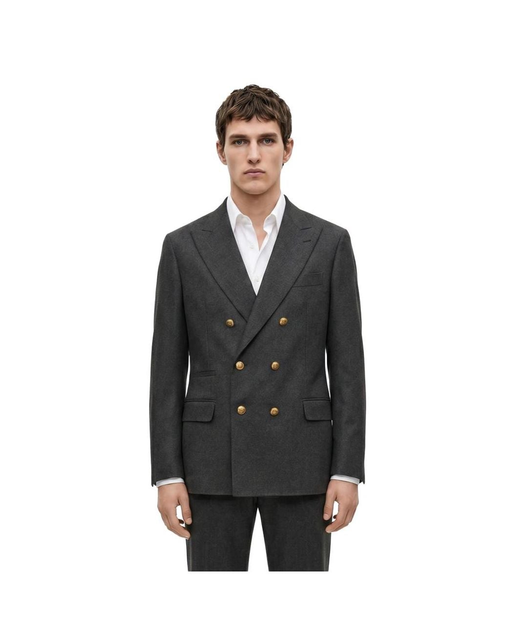 Brunello Cucinelli Black Coats for men