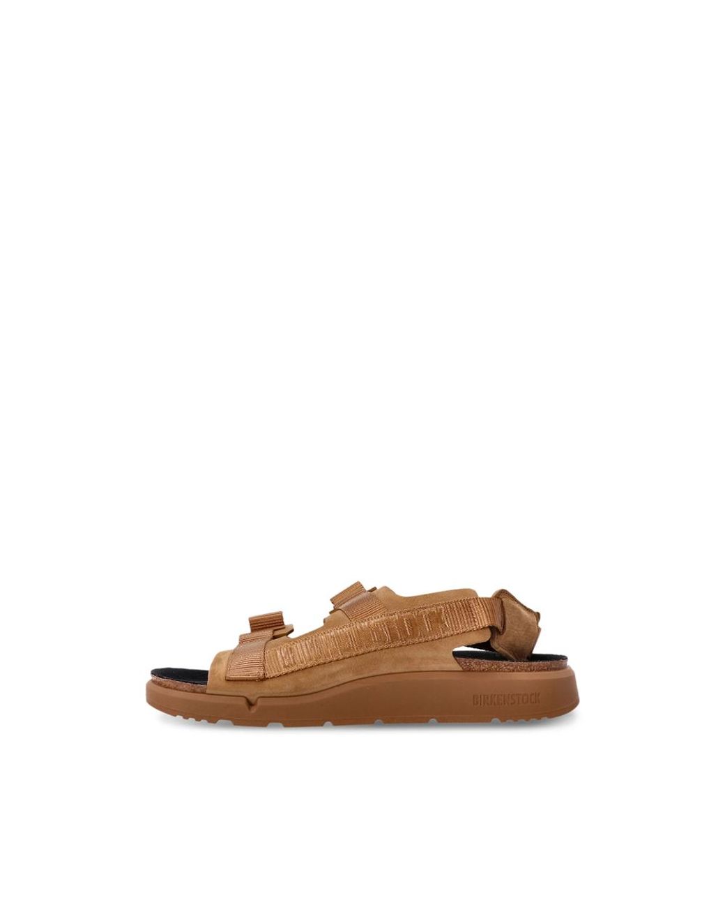 Birkenstock Brown Shinjuku Logo-Strap Sandals for men