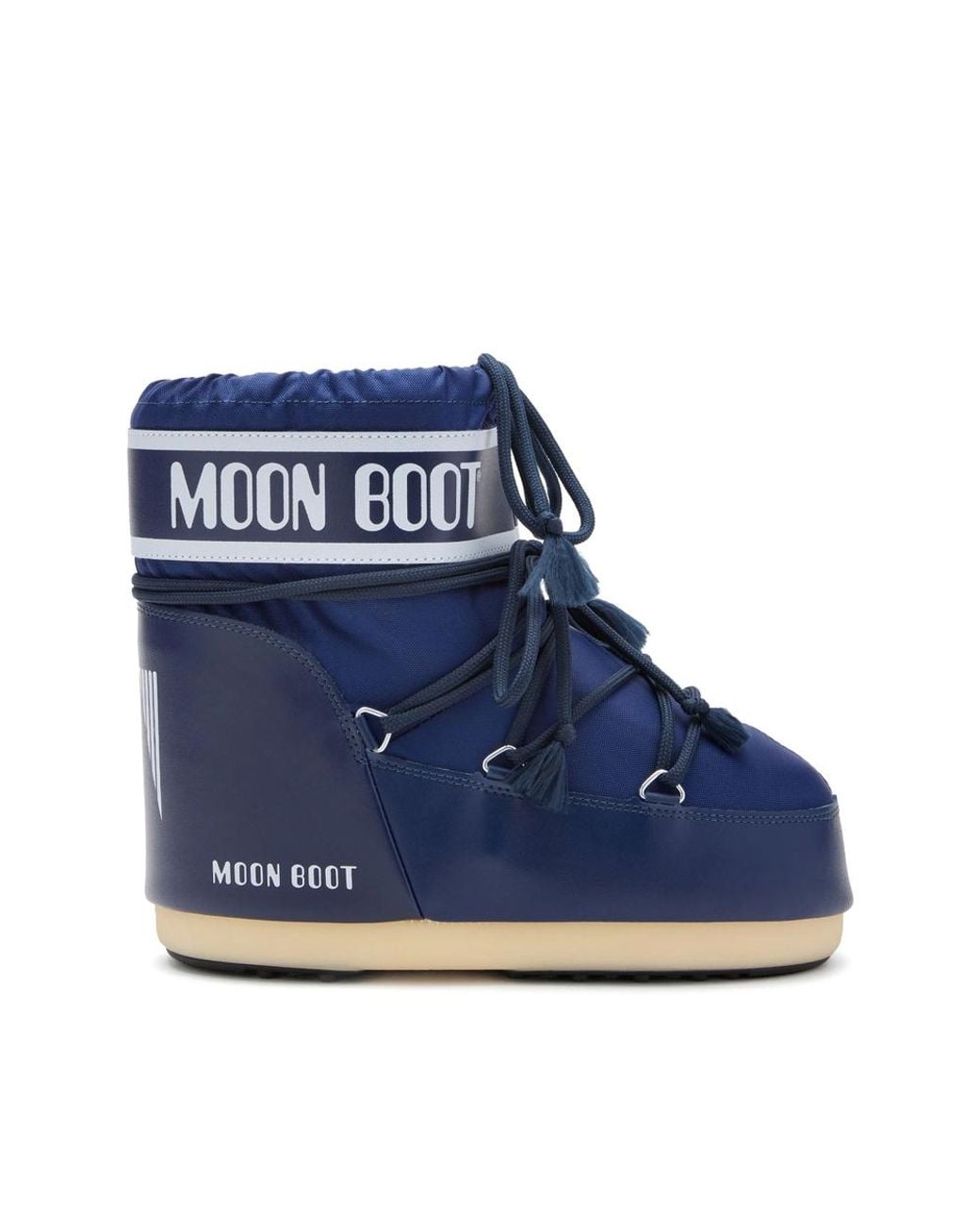 Moon Boot Blue Icon Low Nylon Boots for men