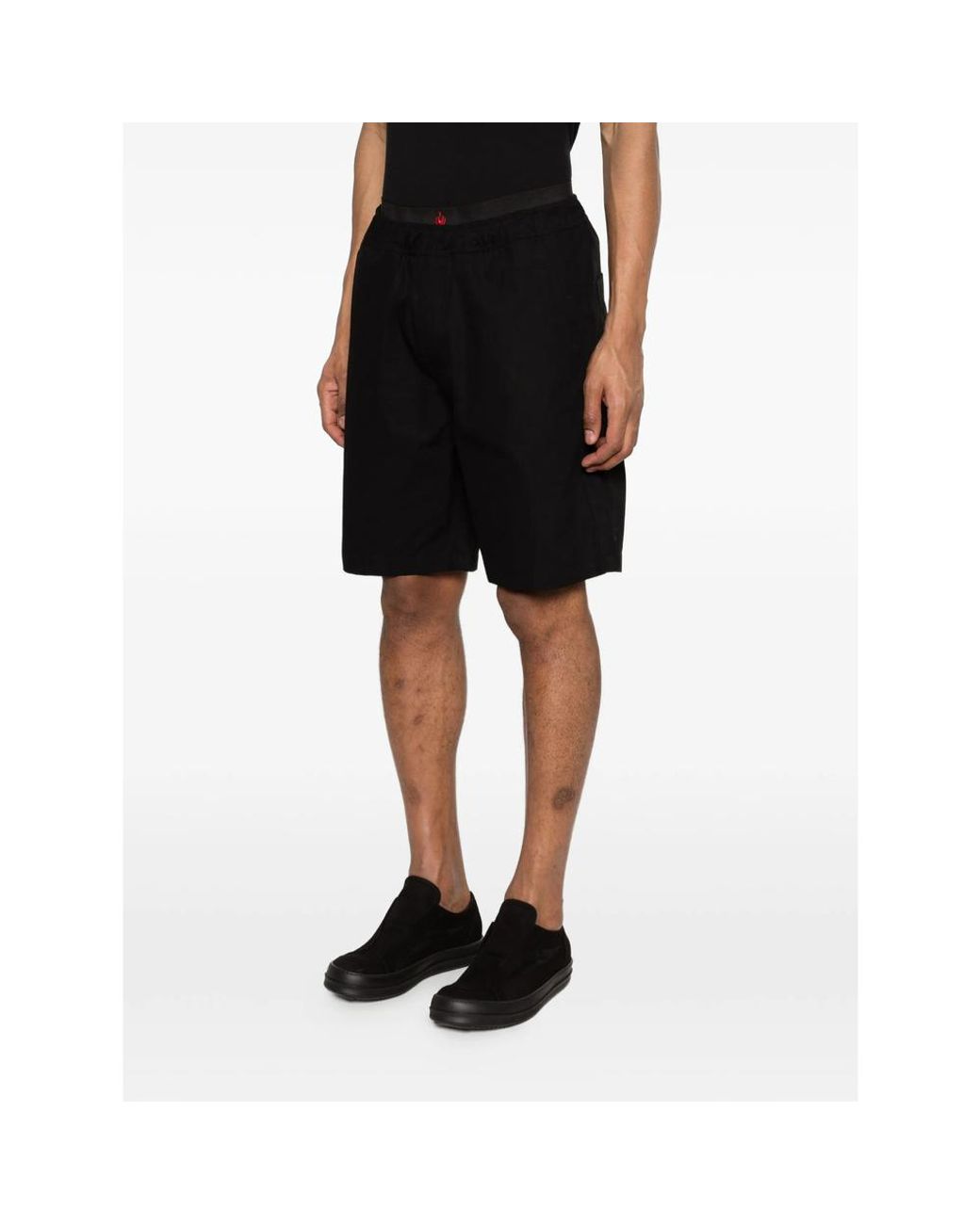 Vision Of Super Black Elasticated-Waistband Shorts for men