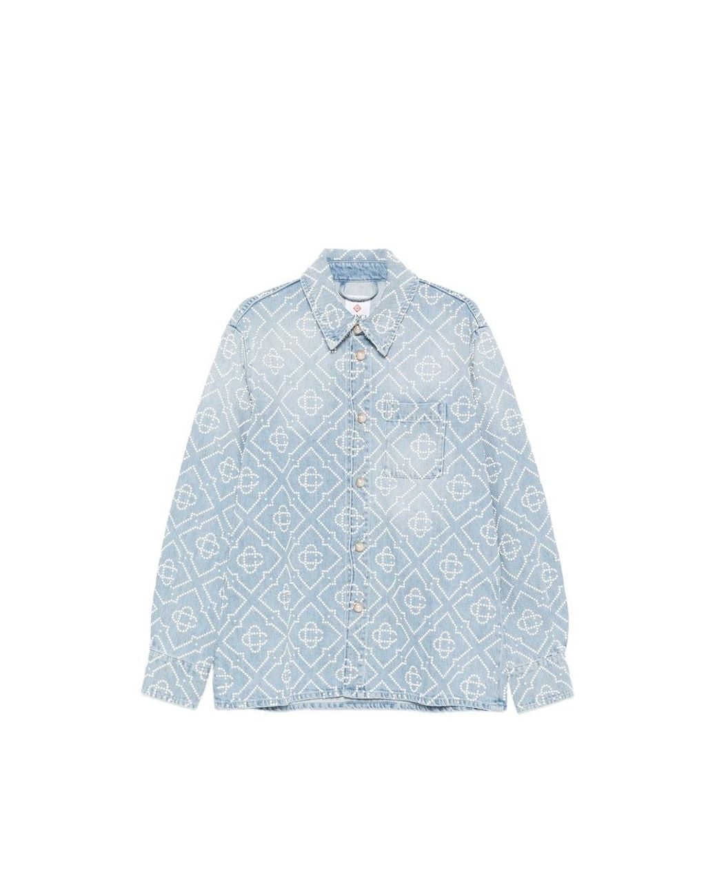 Casablanca Blue Shirts for men