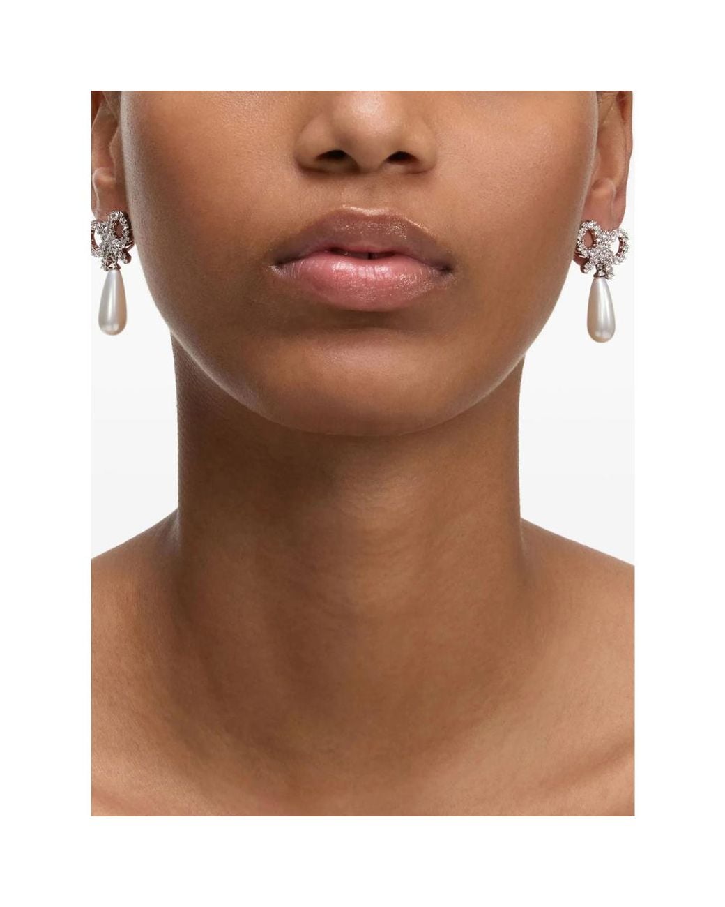 Self-Portrait Jewellery Silver, White