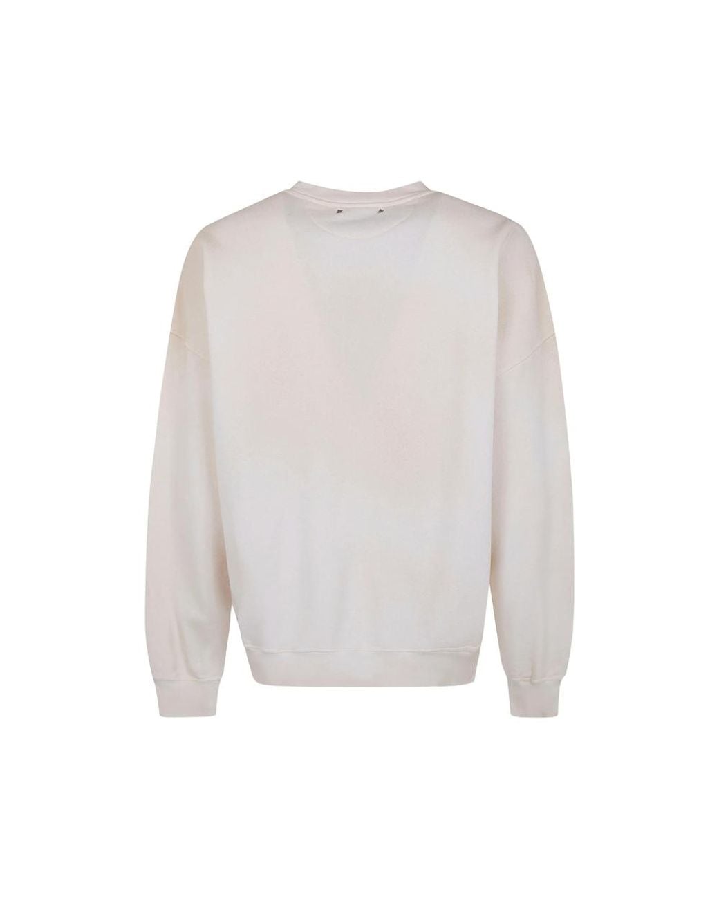 Golden Goose Deluxe Brand White Sweatshirts Neutral for men