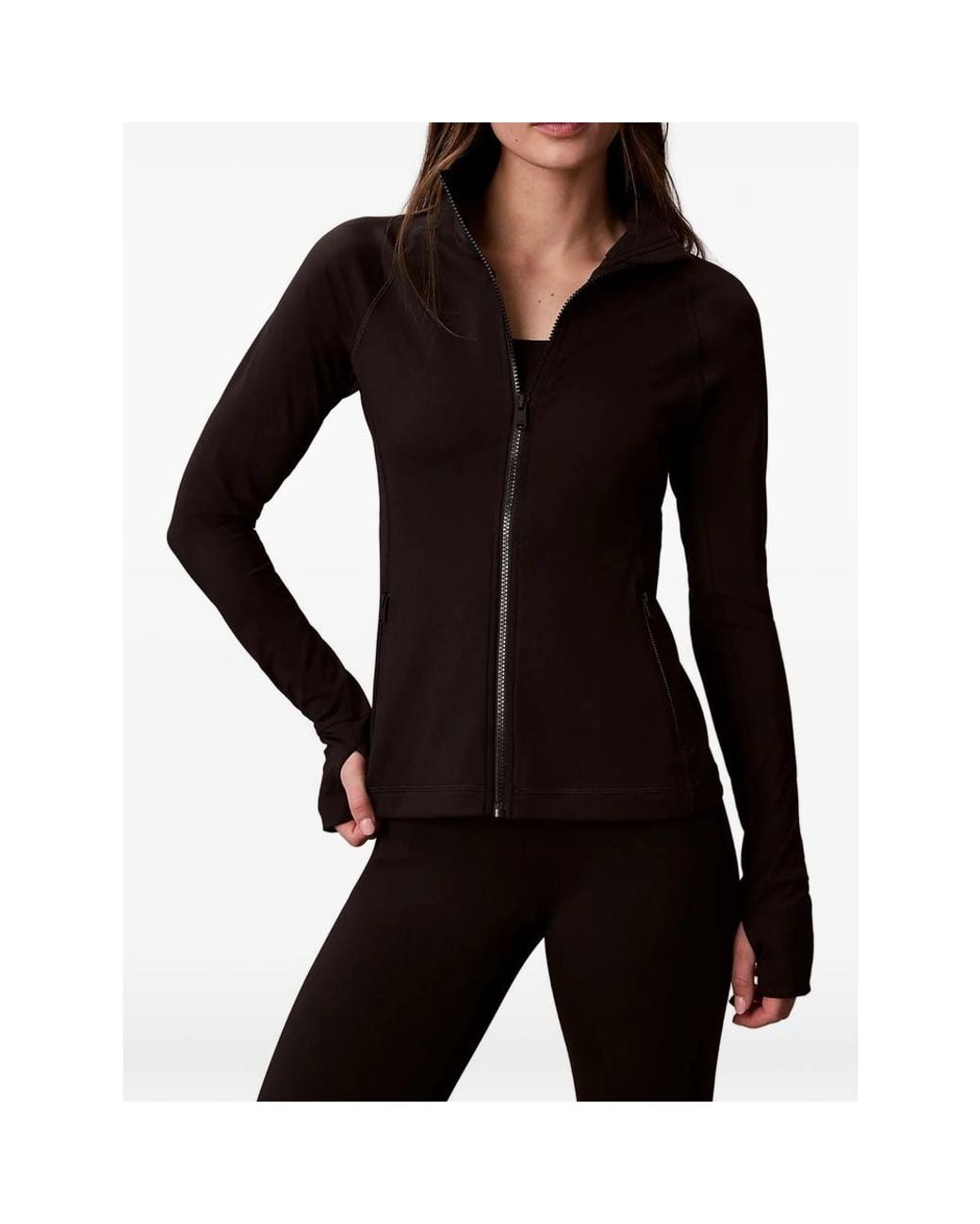 Calvin Klein Black Zip-Up Jacket