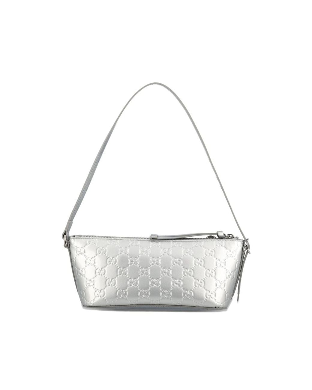 Gucci Metallic Gg Emblem Small Shoulder Bag
