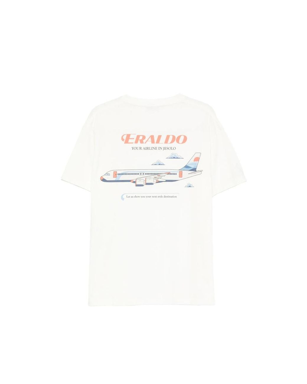 Eraldo White Crew-Neck T-Shirt for men