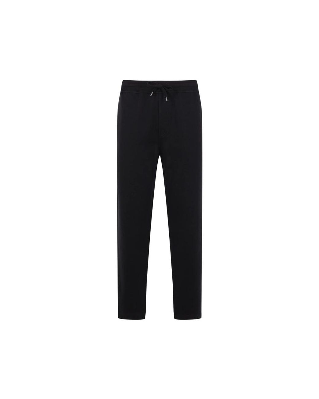 Brunello Cucinelli White Cotton, Cashmere And Silk French Terry Double Cloth Trousers for men