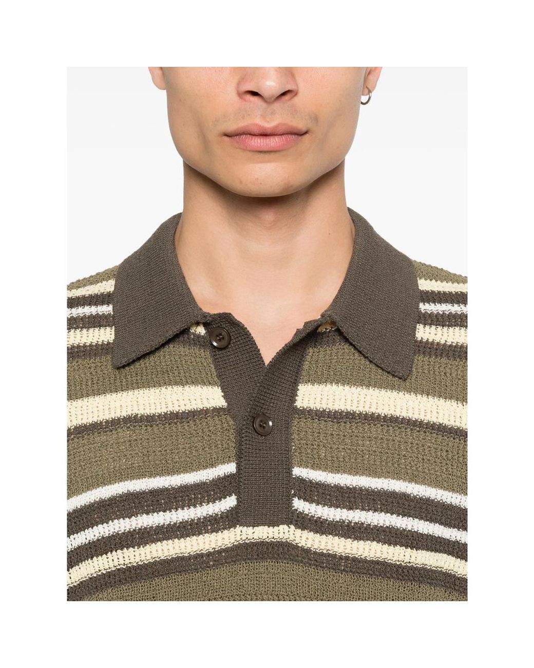 Samsøe & Samsøe Green Polo Shirt Samarco Burol for men