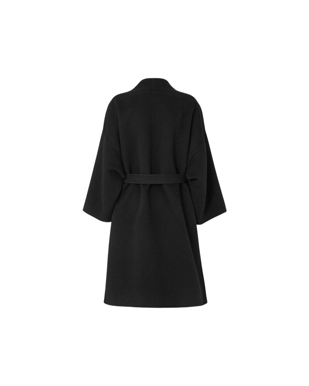 Fendi Black Belted Coat