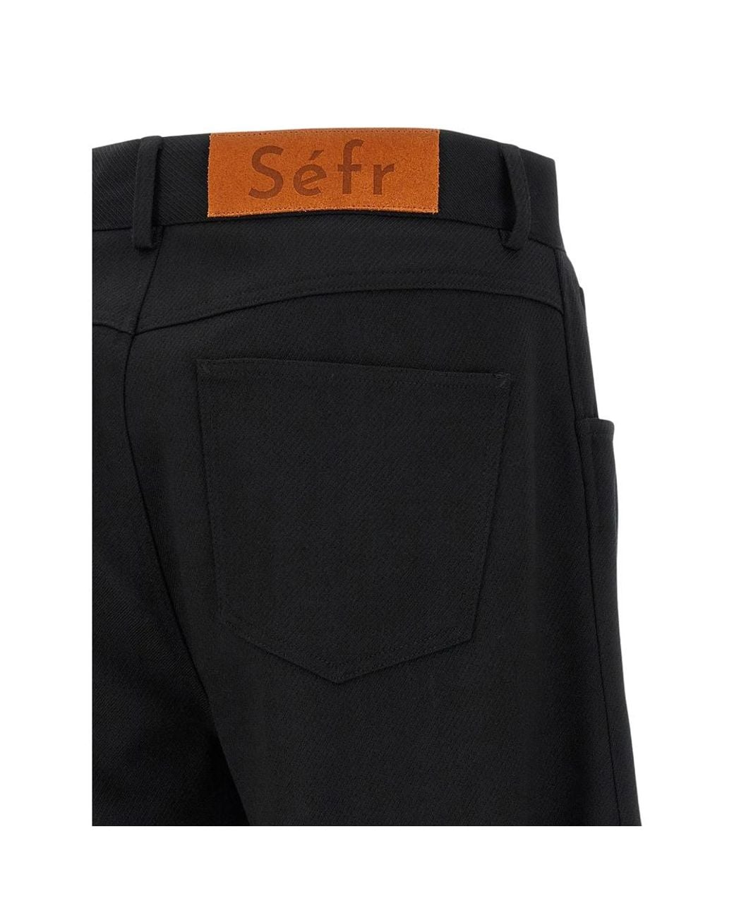 Séfr Black Oktai Trousers for men