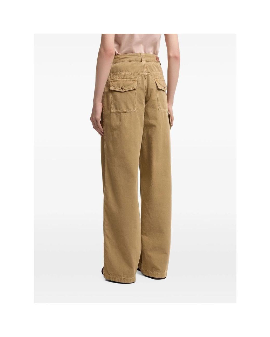Moncler Natural Neutrals Trousers