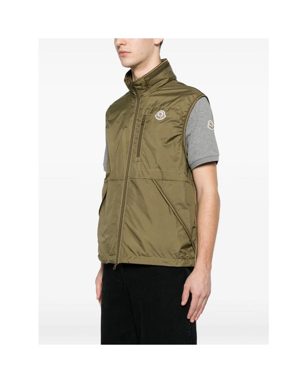 Moncler Green Jackets for men