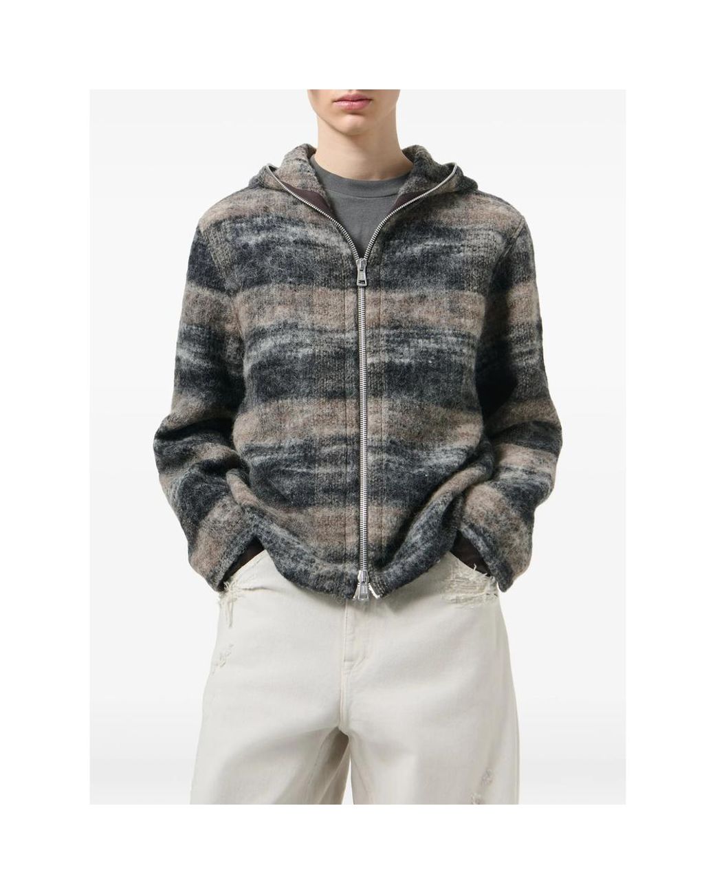 Our Legacy Green Full Zip Hoodie for men