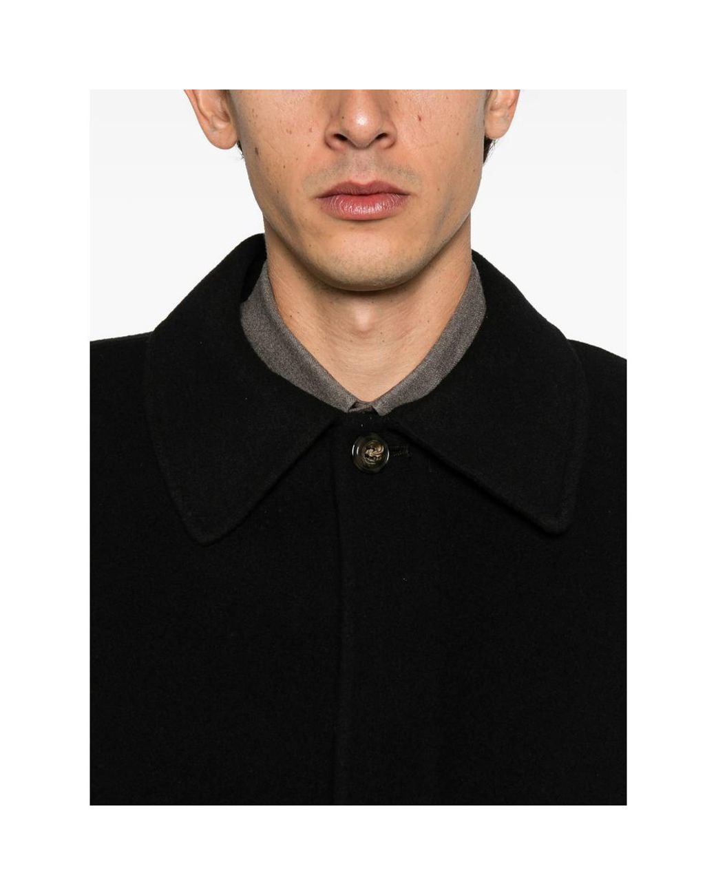 Séfr Black Wool Jacket for men