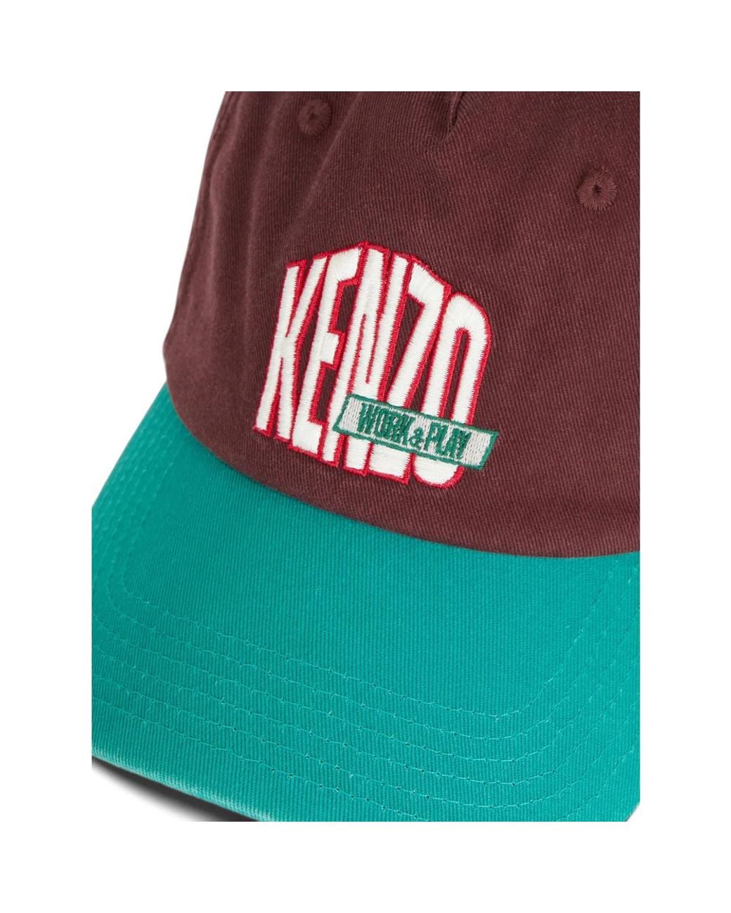 KENZO Multicolor Work And Play Trucker Cap for men