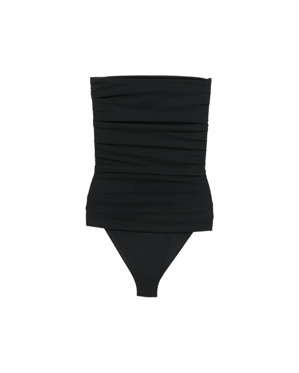 Saint Laurent Black Beachwear