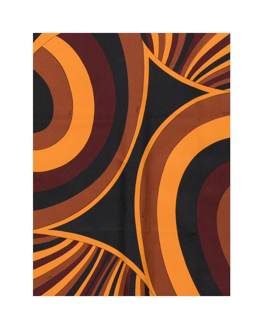 Emilio Pucci Orange Scarves