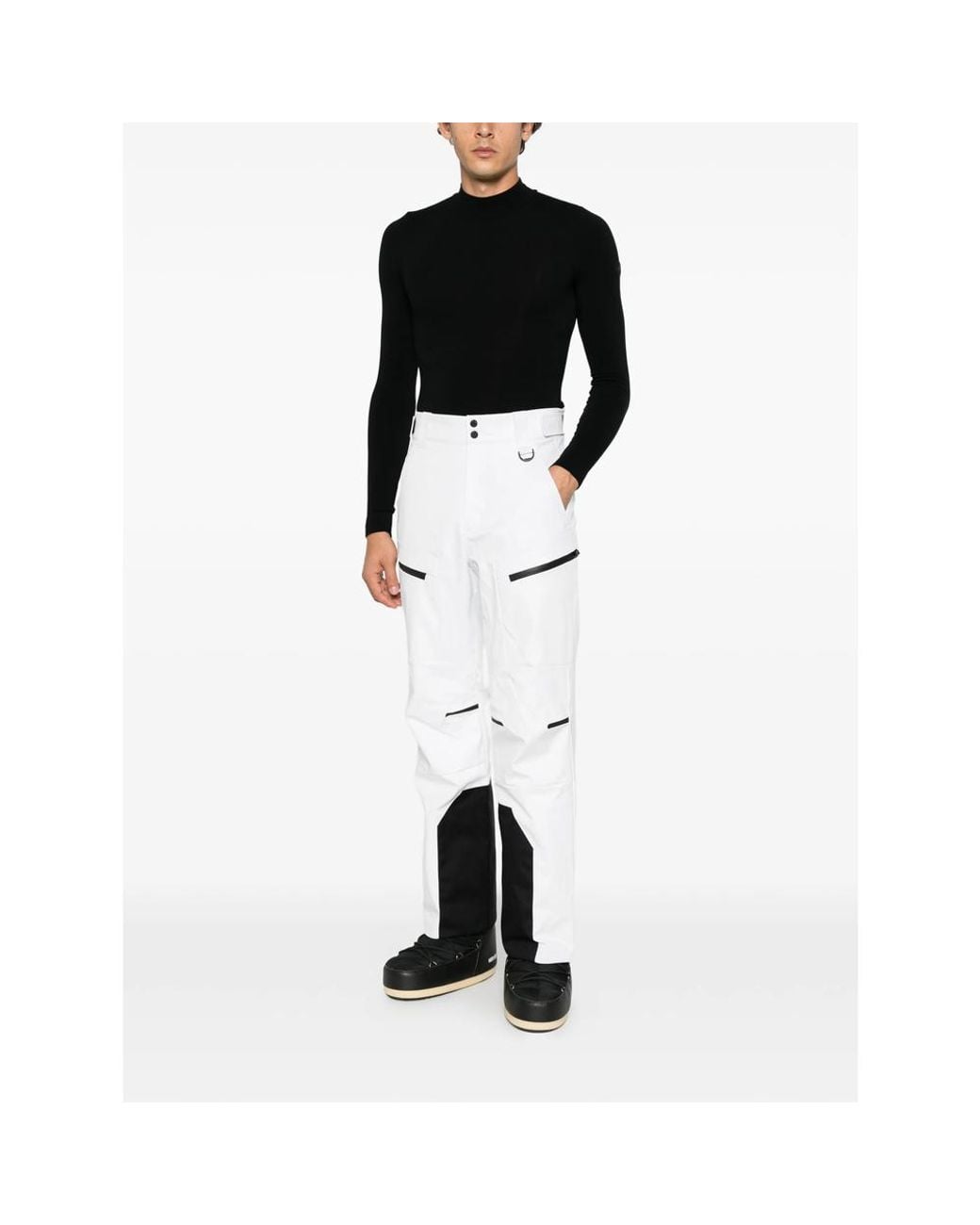 Fusalp Black High-Neck Sweater for men